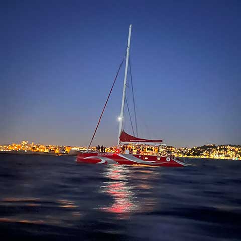 Boat trip view from Marseille